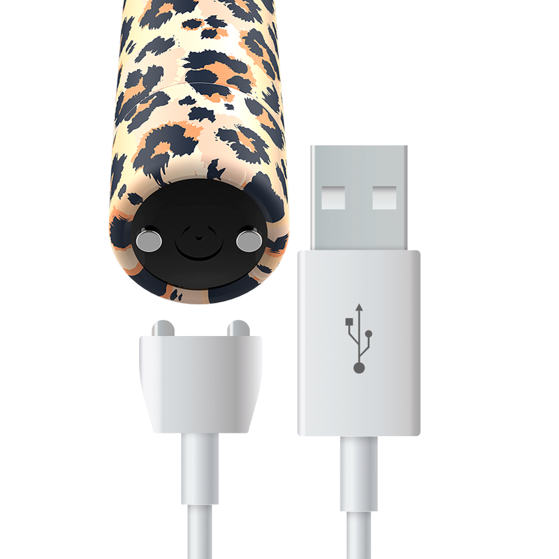 Vibratore clitoride Custom Bullets mini leopard