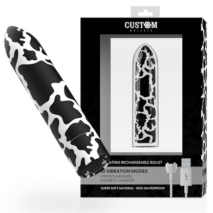 Vibratore clitoride Custom Bullets mini maculato