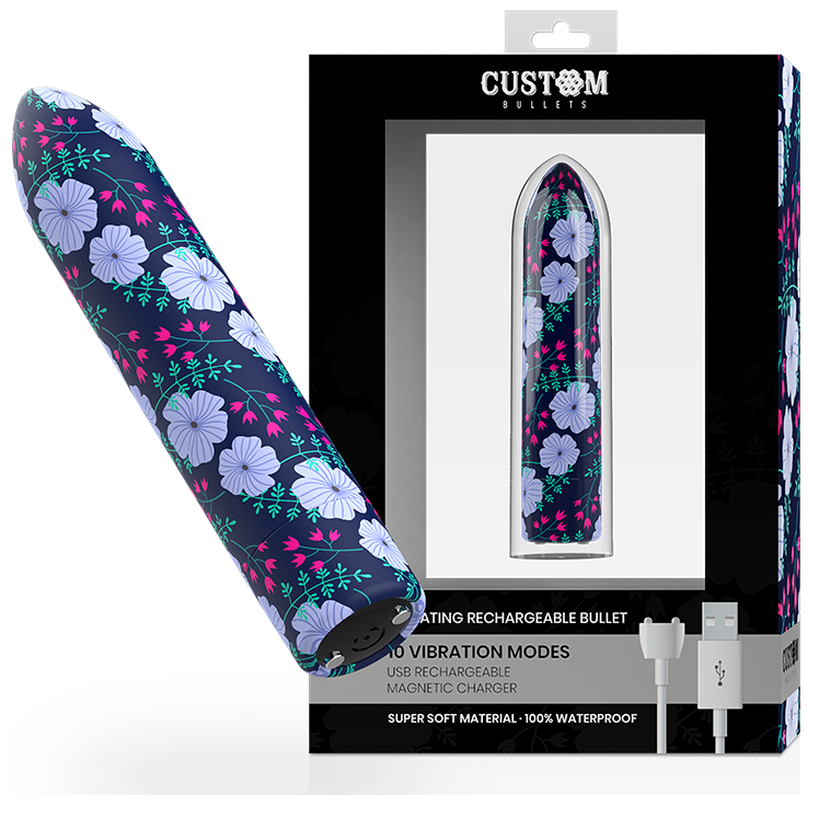 Vibratore clitoride Custom Bullets mini fiori