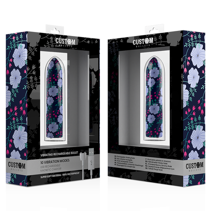 Vibratore clitoride Custom Bullets mini fiori