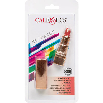 Calex hide &amp; play portarossetto ricaricabile - rosso