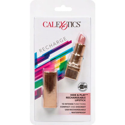 Calex hide &amp; play portarossetto ricaricabile - rosa morbido