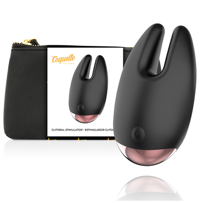 Stimolatore coquette chic desire cl toris nero / oro