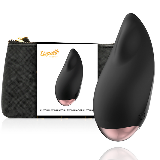 Stimolatore coquette chic desire cl toris nero / oro