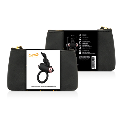 Anello Vibrante Coquette Toys Nero/Oro