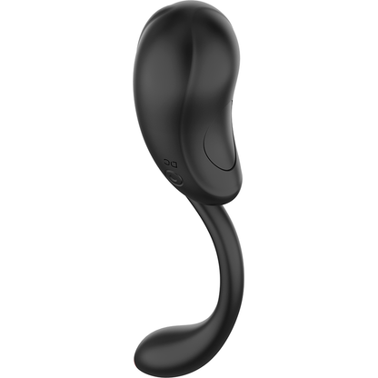 Ovetto vibrante Coquette con telecomando nero