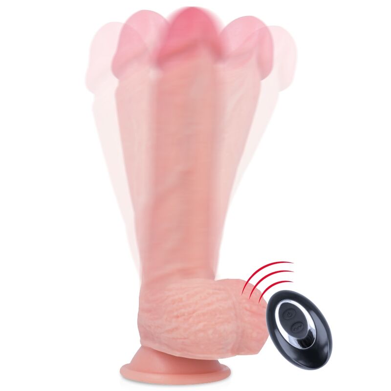 Rockarmy liquid silicone vibrador control remoto premium apache 20.5 cm