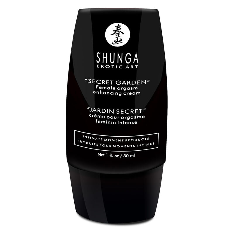 Crème Shunga orgasme féminin intense Secret Garden.