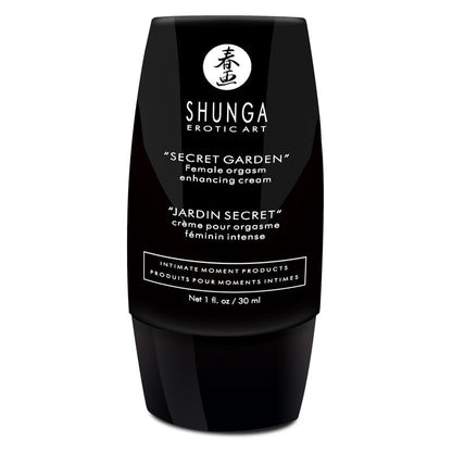 Crème Shunga orgasme féminin intense Secret Garden.