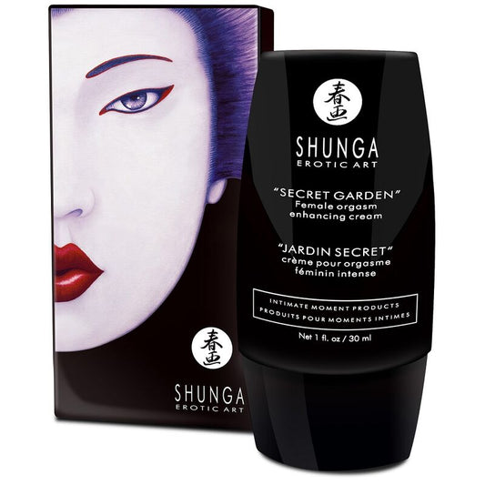 Shunga crema orgasmo femminile intenso secret garden.