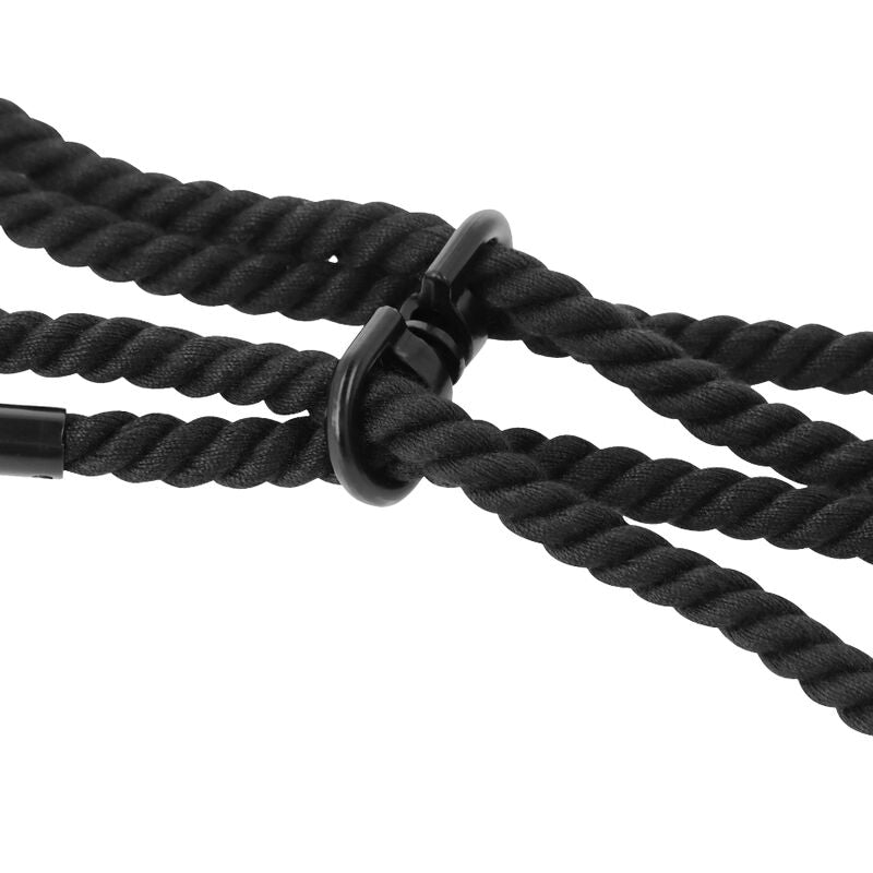 Darkness 100% cotton wrist or ankle cotton cuffs  black