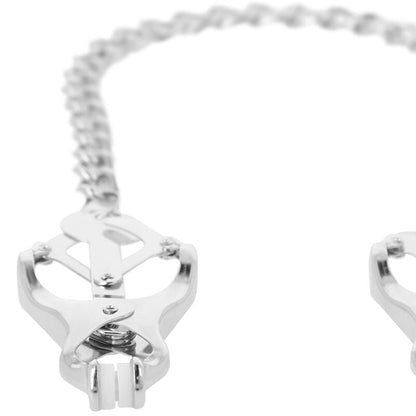Darkness nipple clamps  with chain