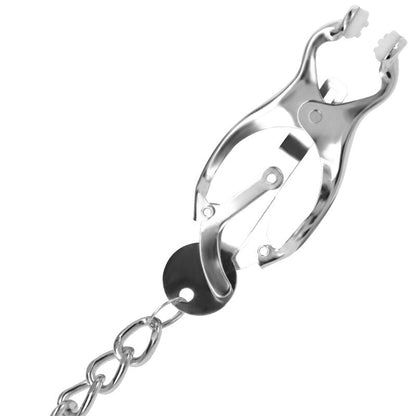 Darkness nipple clamps  with chain