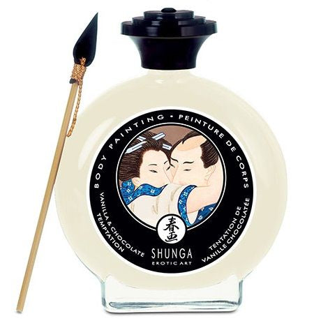 Shunga body painting vaniglia e cioccolato