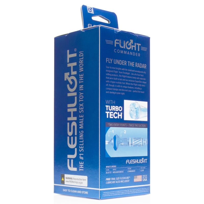 Masturbatore da Uomo Fleshlight Commander With Turbo Tech