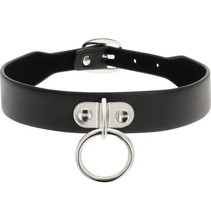 Coquette collar cuero vegano accesorio woman fetish