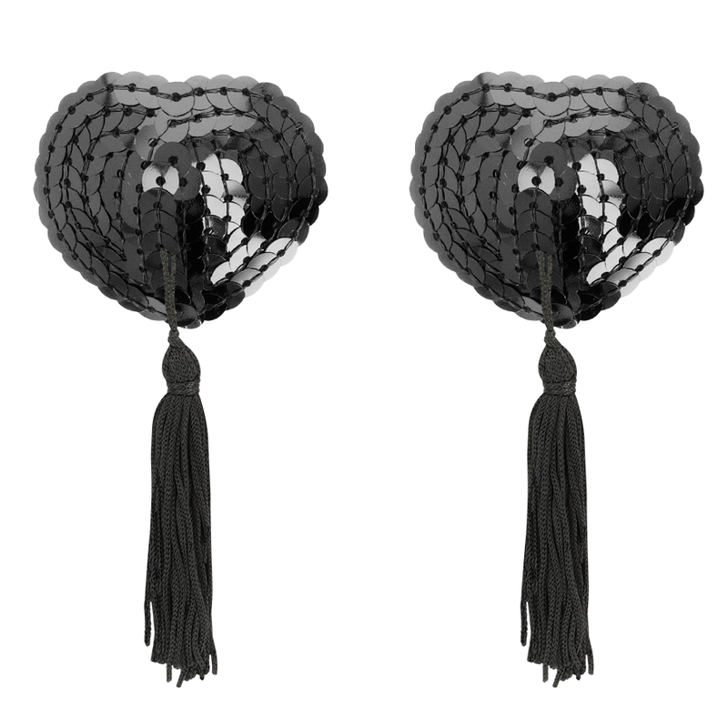 Coquette chic desire cubre pezones negro