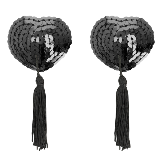 Coquette chic desire cubre pezones negro