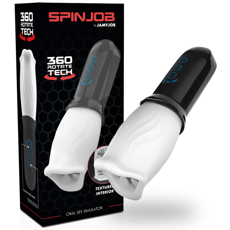 Masturbatore da uomo - Jamyjob spinjob con rotazione