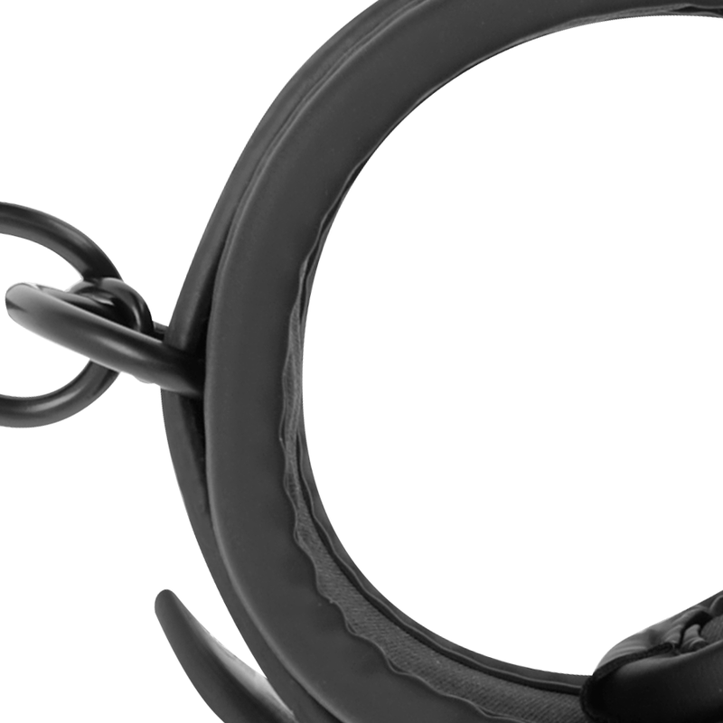 Attrezzature e corde Fetish submissive con polsiere, collare e cintura per le gambe