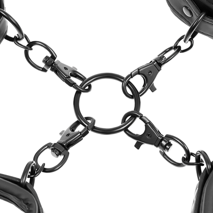 Manette e polsiere Fetish submissive set cavigliere e polsiere