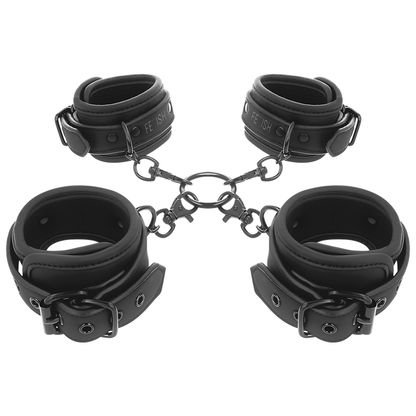 Manette e polsiere Fetish submissive set cavigliere e polsiere