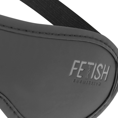 Fetish submissive antifaz cuero vegano ii