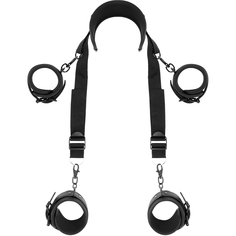 Attrezzature e corde Fetish submissive posizione master con 4 manette