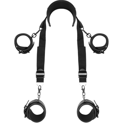 Attrezzature e corde Fetish submissive posizione master con 4 manette