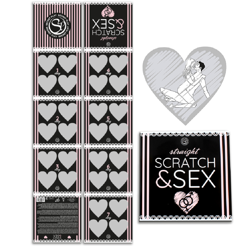 Giochi sexy Secretplay scratch & giochi sexy per coppie etero (es/en/fr/pt/de)