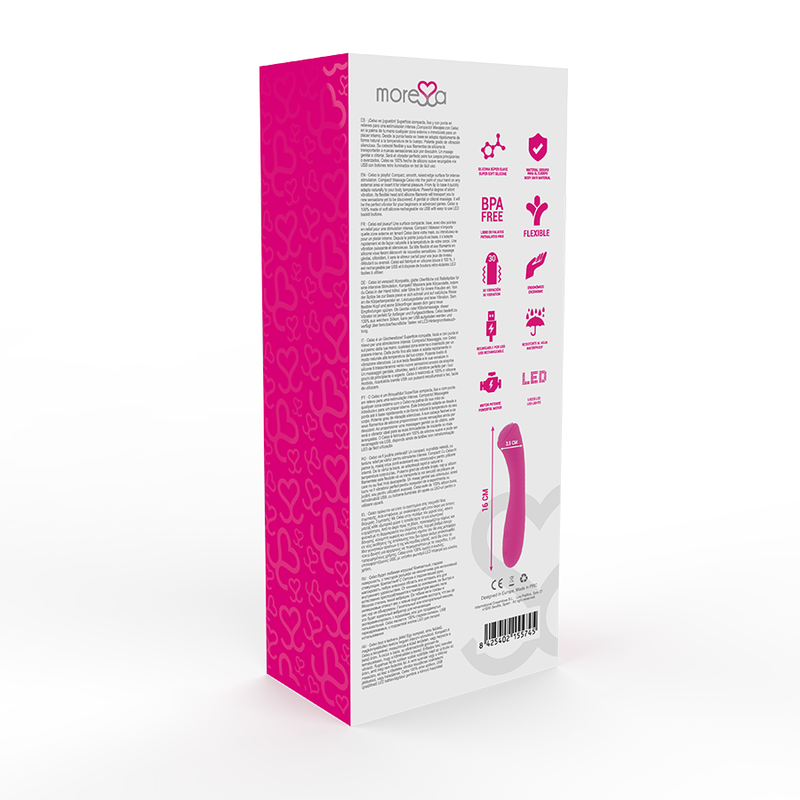 Moressa celso premium silicone ricaricabile