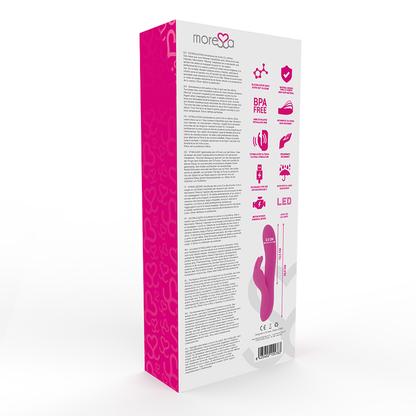 Vibratore Rabbit Moressa ethan Fucsia