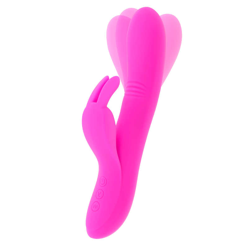 Vibratore Rabbit Moressa ethan Fucsia