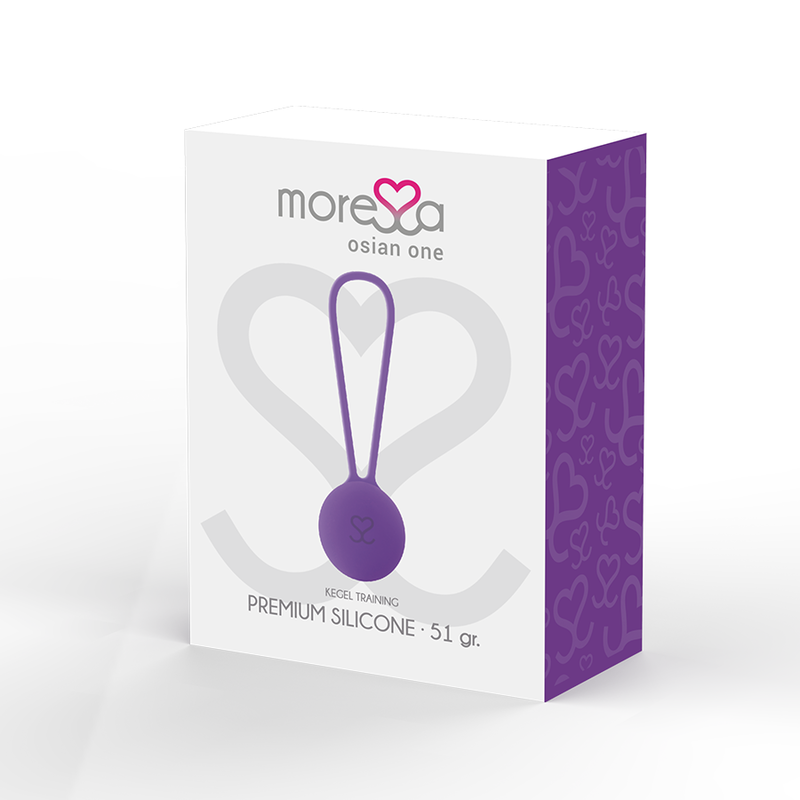 Palline vaginali Moressa osian uno viola