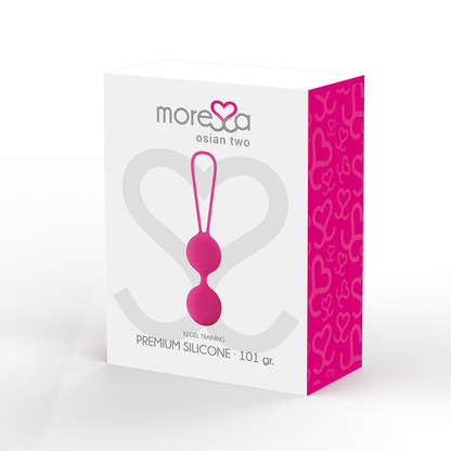 Palline vaginali Moressa osian due rosa