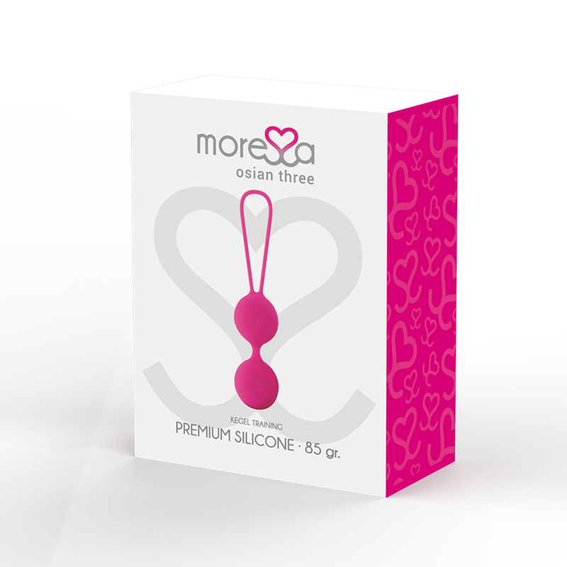 Palline vaginali Moressa osian tre rosa
