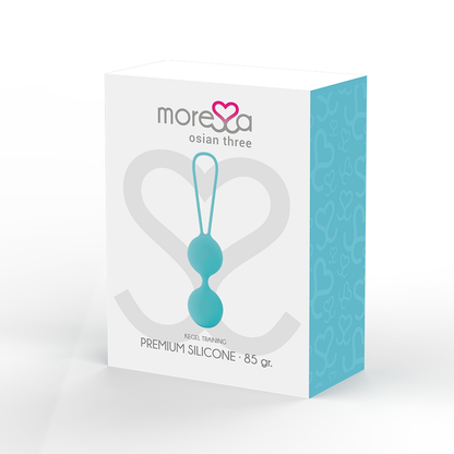 Palline vaginali Moressa osian tre turchese