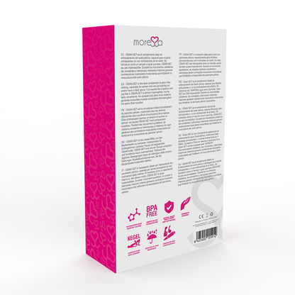 Palline vaginali Moressa Osian set rosa