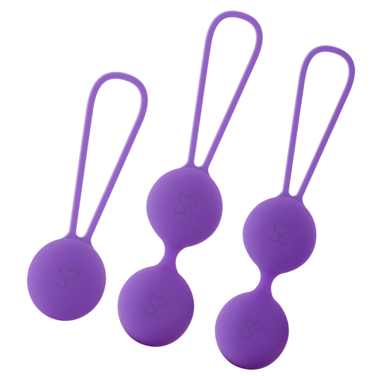 Palline vaginali Moressa osian set viola