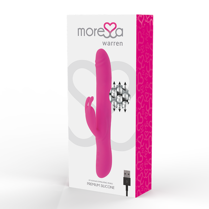 Vibratore Rabbit Moressa warren Fucsia