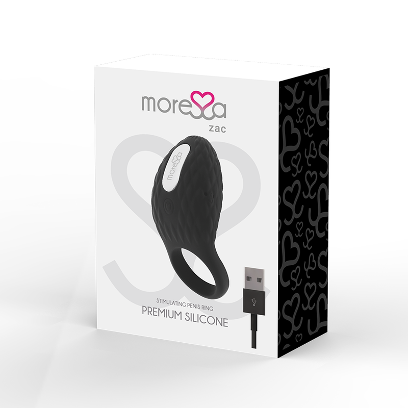 Anello vibrante ricaricabile moressa zac premium
