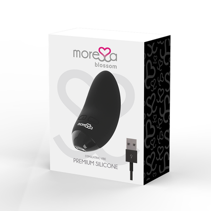 Vibratore clitoride Moressa blossom nero