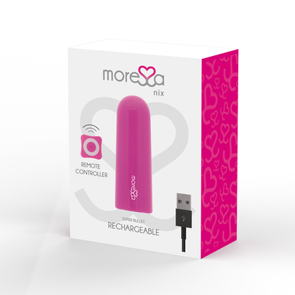 Moressa nix telecomando bullet rosa