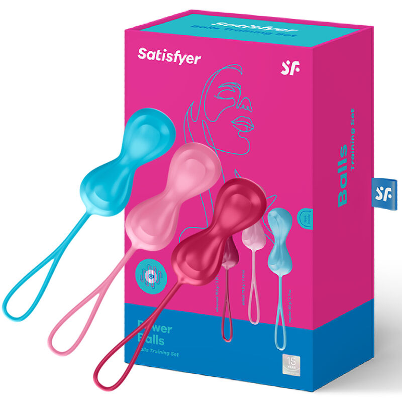 Palline vaginali Satisfyer Power Balls training set 1