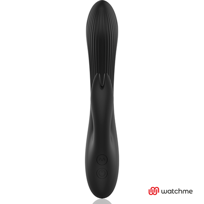 Vibratore telecomandato Anne's desire rabbit con orologio negro / oro