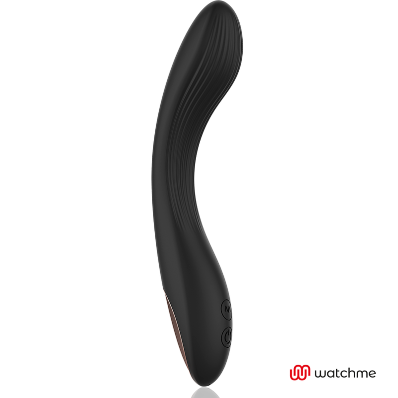 Vibratore telecomandato Anne's desire curve con orologio nero