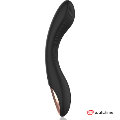 Vibratore telecomandato Anne's desire curve con orologio nero