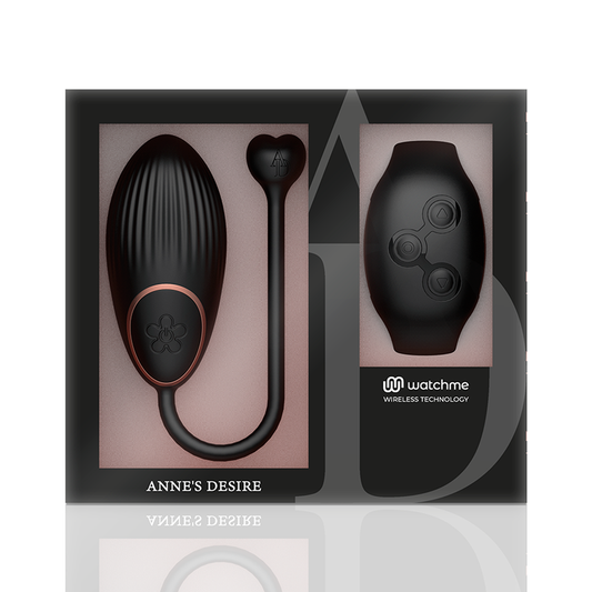 Anne's desire huevo control remoto tecnología watchme negro