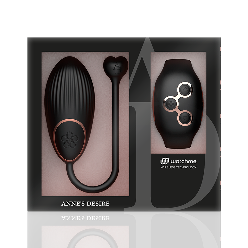 Anne s desire huevo control remoto tecnologÍa watchme negro / gold