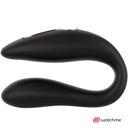 Vibratore telecomandato Anne s desire dual pleasure con oroologio nero